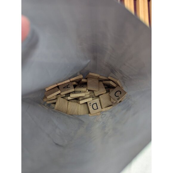 Vintage 1976 Scrabble Crossword Game Selchow & Righter Co Made in USA Complete - Picture 6 of 8